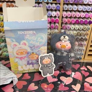 Lulu the Piggy Joyful Time Series Opened Blindbox Huggy Teddy